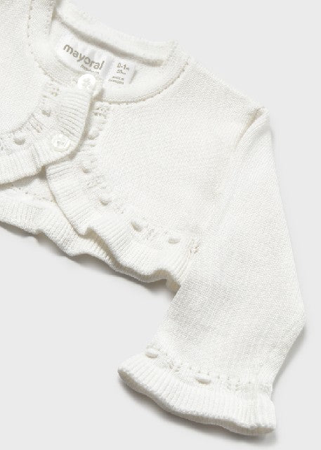 Rebeca tricot basica          Crudo