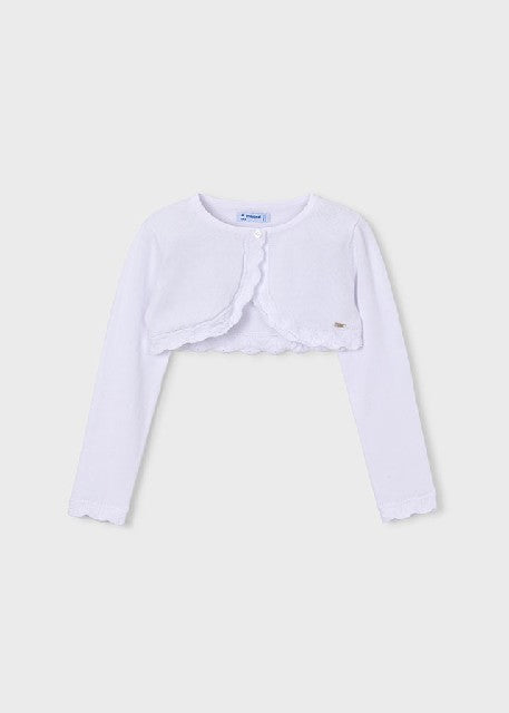 Bolero tricot basico          Blanco