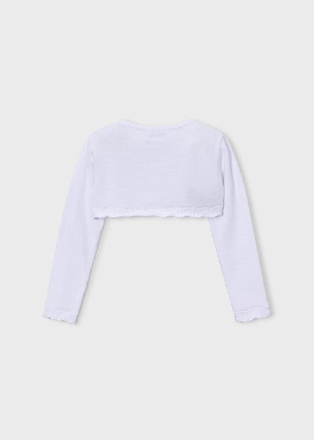 Bolero tricot basico          Blanco