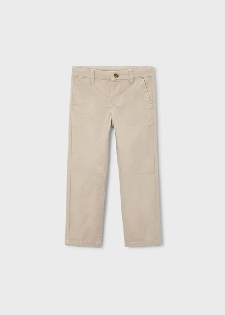 Pantalon chino sarga basico   Anacardo