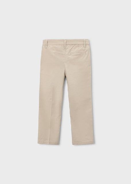 Pantalon chino sarga basico   Anacardo