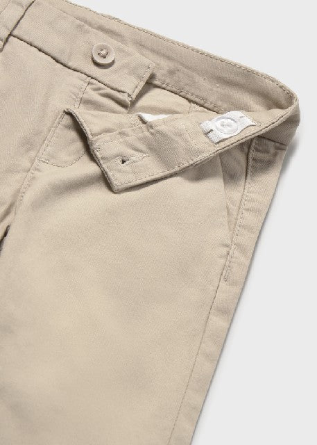 Pantalon chino sarga basico   Anacardo