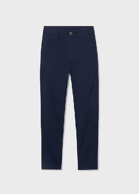 Pantalon chino basico         Marino