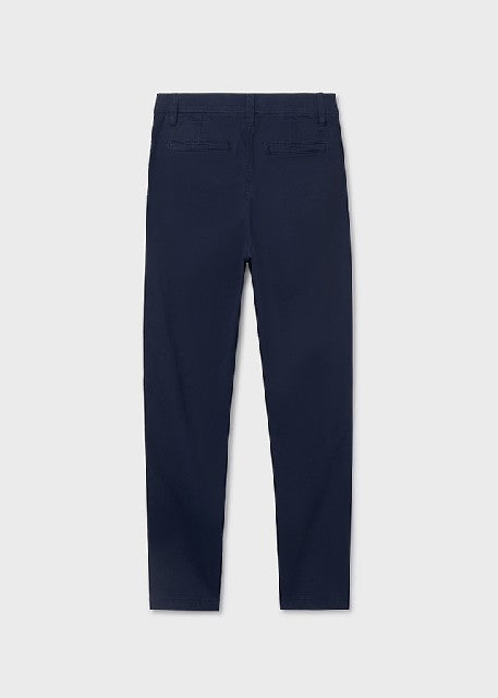 Pantalon chino basico         Marino