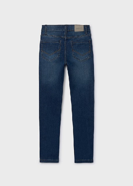 Pant. tejano slim fit basico  Oscuro