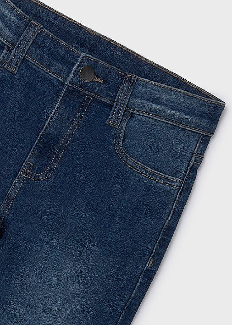 Pant. tejano slim fit basico  Oscuro