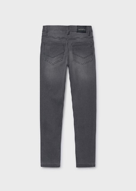 Pant. tejano slim fit basico  Gris
