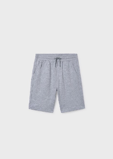 Bermuda felpa basica          Gris