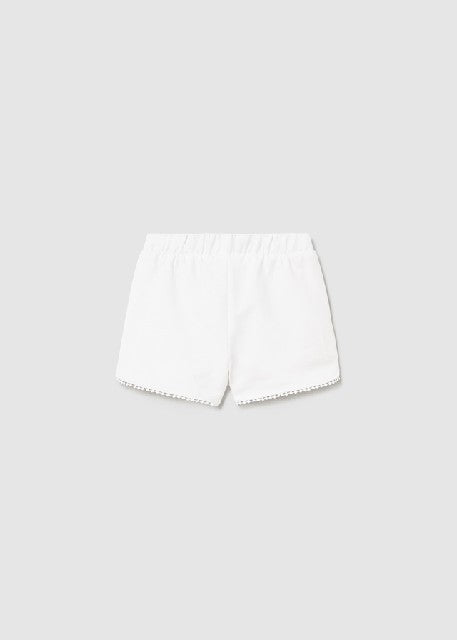 Short felpa basico            Blanco