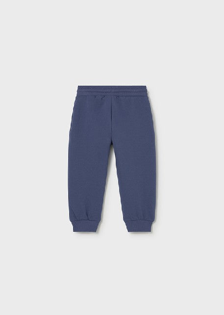 Pantalon felpa basico puños   Oceano
