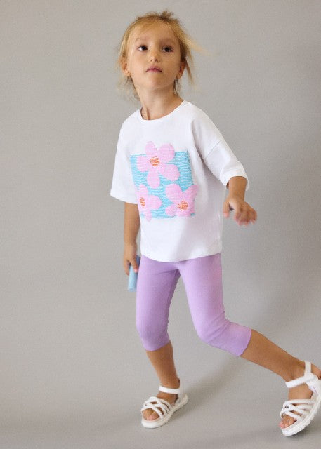 Leggings basico corto         Lilac