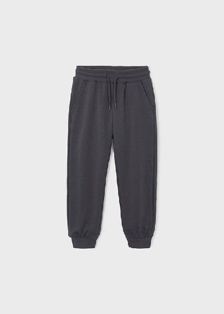 Pantalon felpa basico puños   Carbon