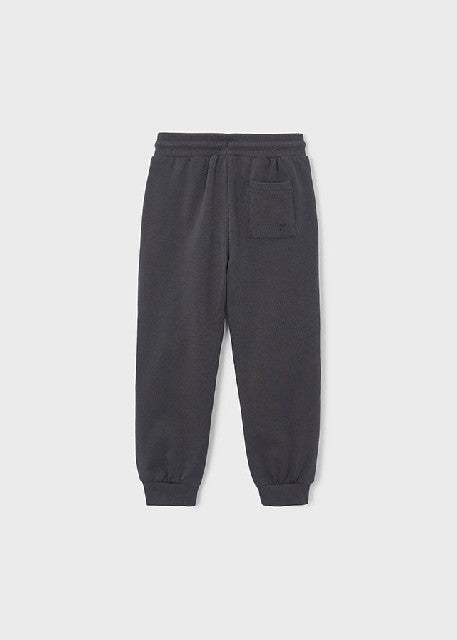 Pantalon felpa basico puños   Carbon