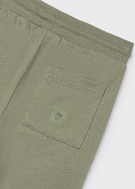 Pantalon felpa basico puños   Liquen