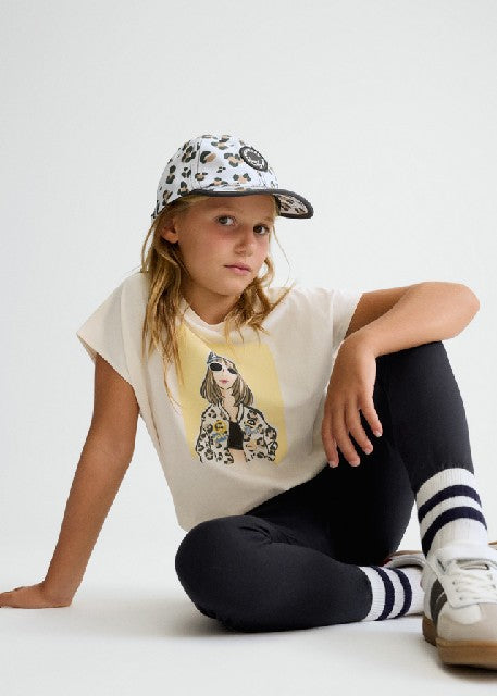 Leggings basico largo         Negro