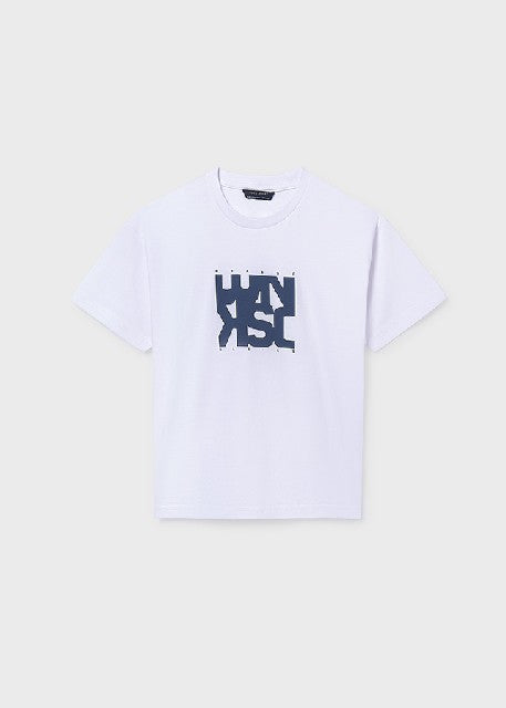 Camiseta m/c basica           Blanco