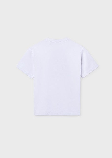Camiseta m/c basica           Blanco
