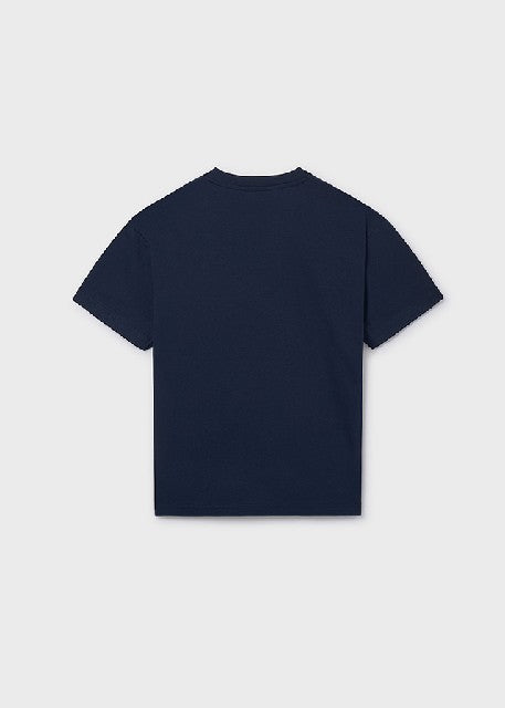 Camiseta m/c basica           Marino