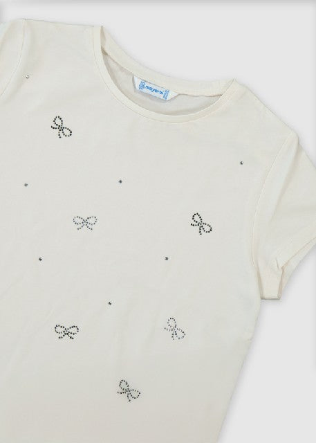 Camiseta m/c basica           Hueso