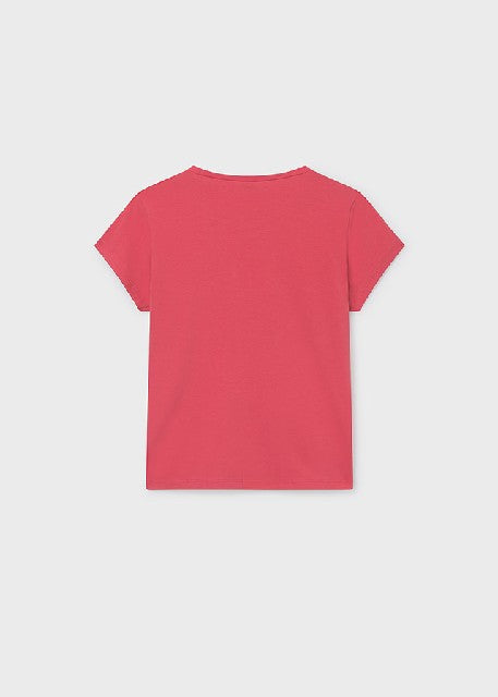 Camiseta m/c basica           Coral