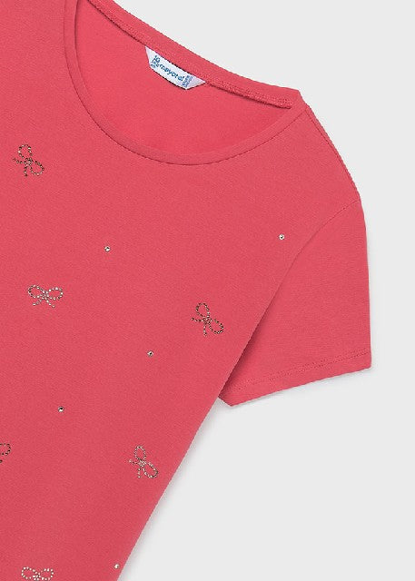 Camiseta m/c basica           Coral