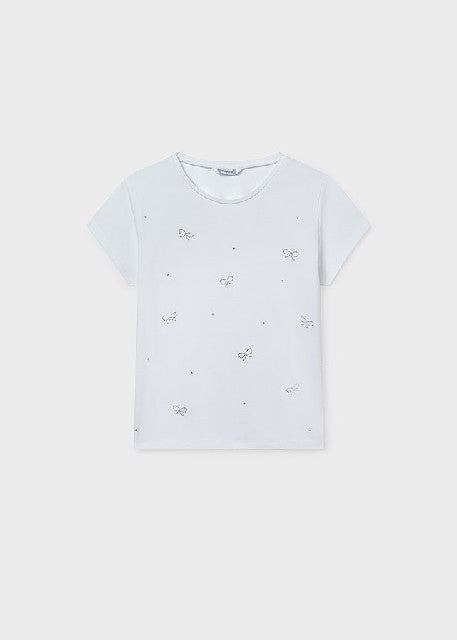 Camiseta m/c basica           Blanco