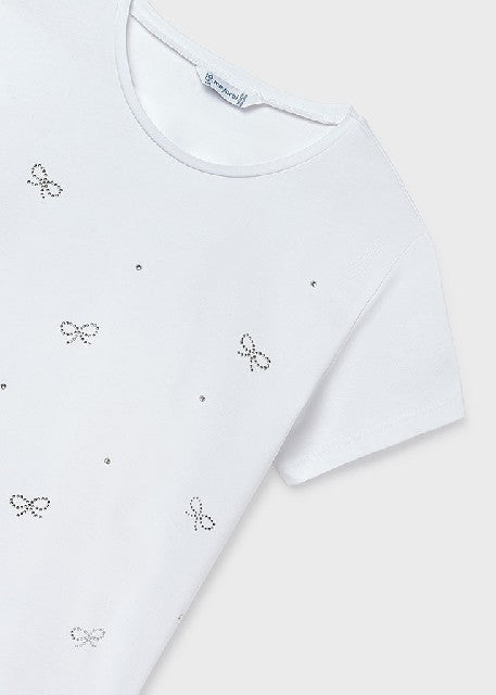 Camiseta m/c basica           Blanco