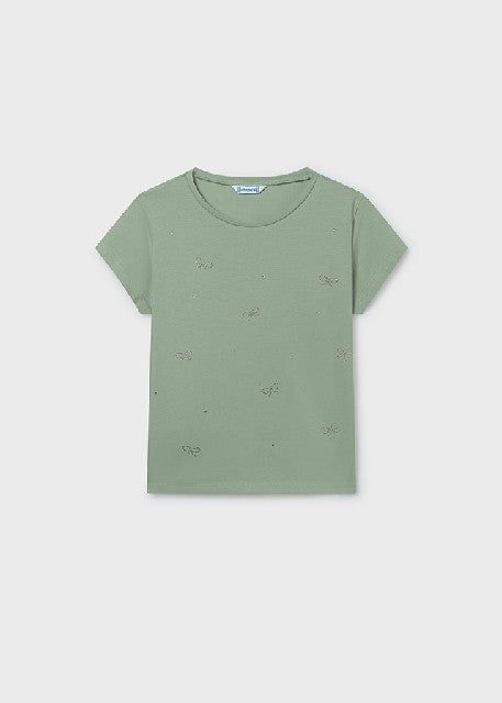 Camiseta m/c basica           Salvia