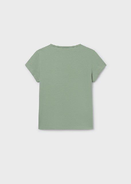 Camiseta m/c basica           Salvia