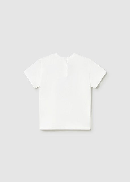 Camiseta m/c vestir           Blanco