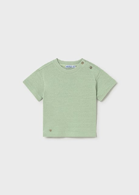 Camiseta m/c punto estructura Matcha