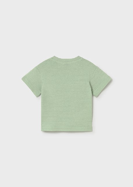 Camiseta m/c punto estructura Matcha