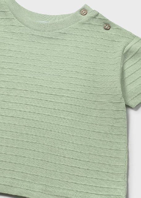 Camiseta m/c punto estructura Matcha