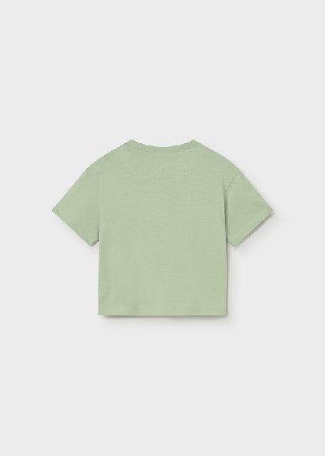 Camiseta m/c bolsillo         Matcha