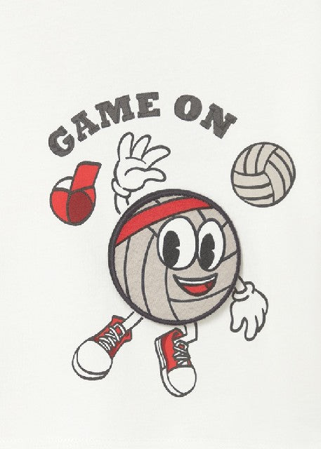 Camiseta m/c play -game on-   Nata