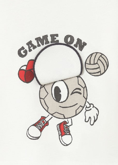 Camiseta m/c play -game on-   Nata