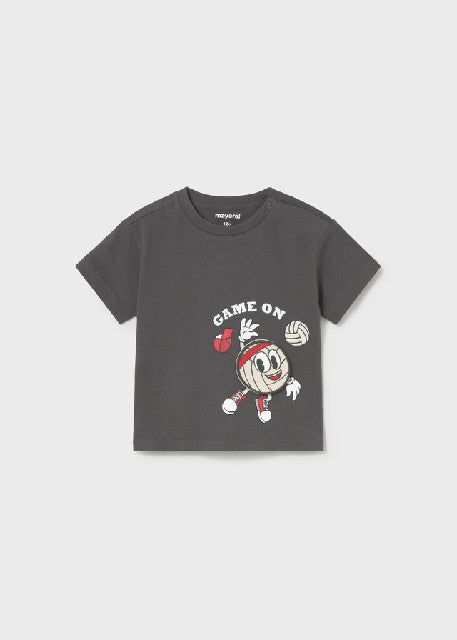 Camiseta m/c play -game on-   Carbon