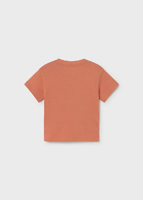 Camiseta m/c animal           Arcilla
