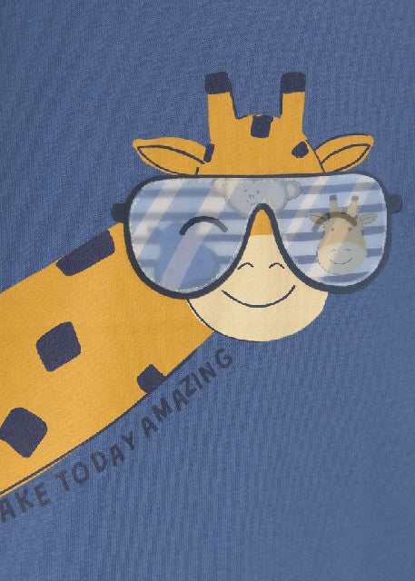 Camiseta m/c lenticular       Cobalto