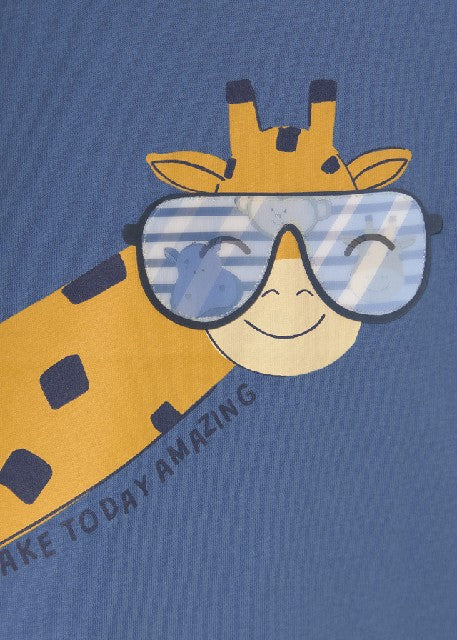 Camiseta m/c lenticular       Cobalto