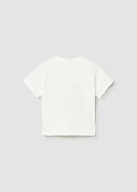 Camiseta m/c vehiculo         Nata