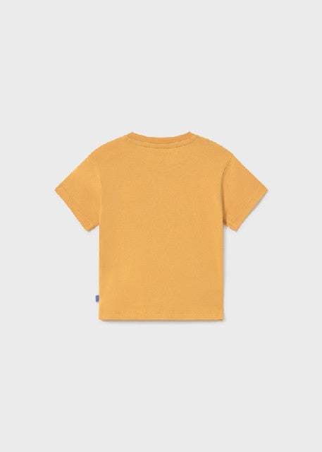 Camiseta m/c aplique          Peach