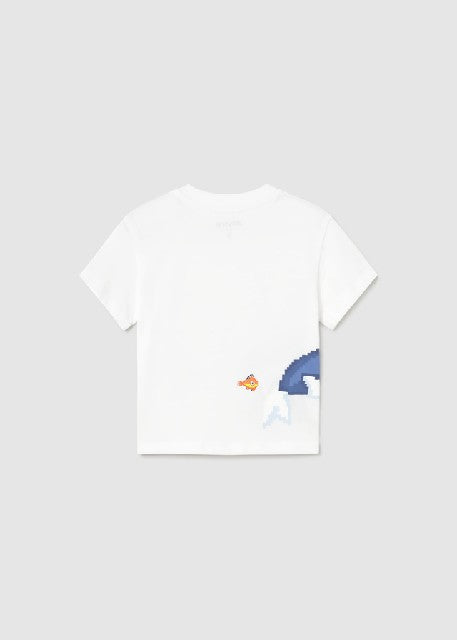 Camiseta m/c posicionada      Blanco