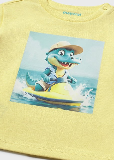 Camiseta m/c moto acuatica    Lemon