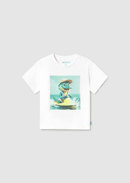 Camiseta m/c moto acuatica    Blanco