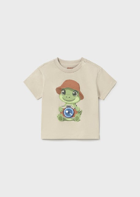 Camiseta m/c play camara      Cañamo