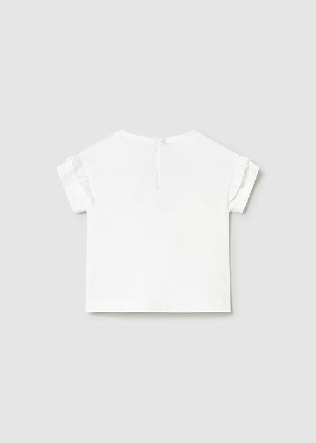 Camiseta m/c grafica          Blanco