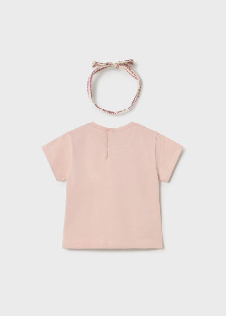 Camiseta m/c con diadema      Peonia