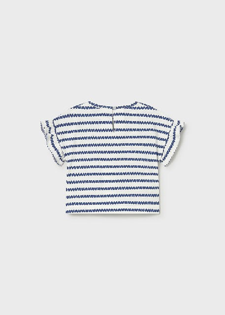 Camiseta m/c estampada        Porcelana