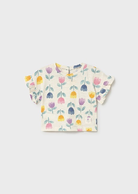 Camiseta m/c estampada        Lilac